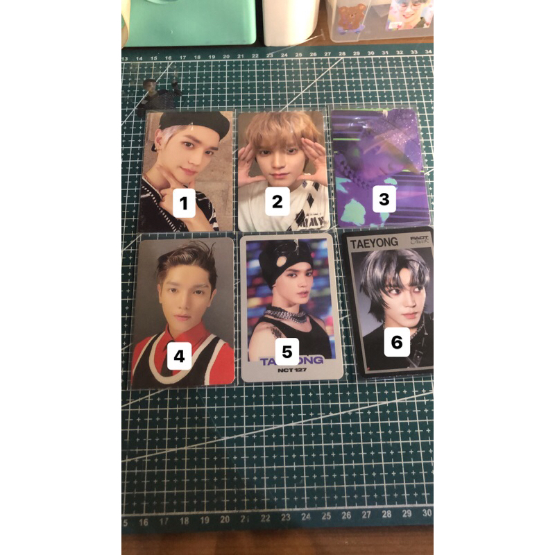 WTS PHOTOCARD TAEYONG OFFICIAL