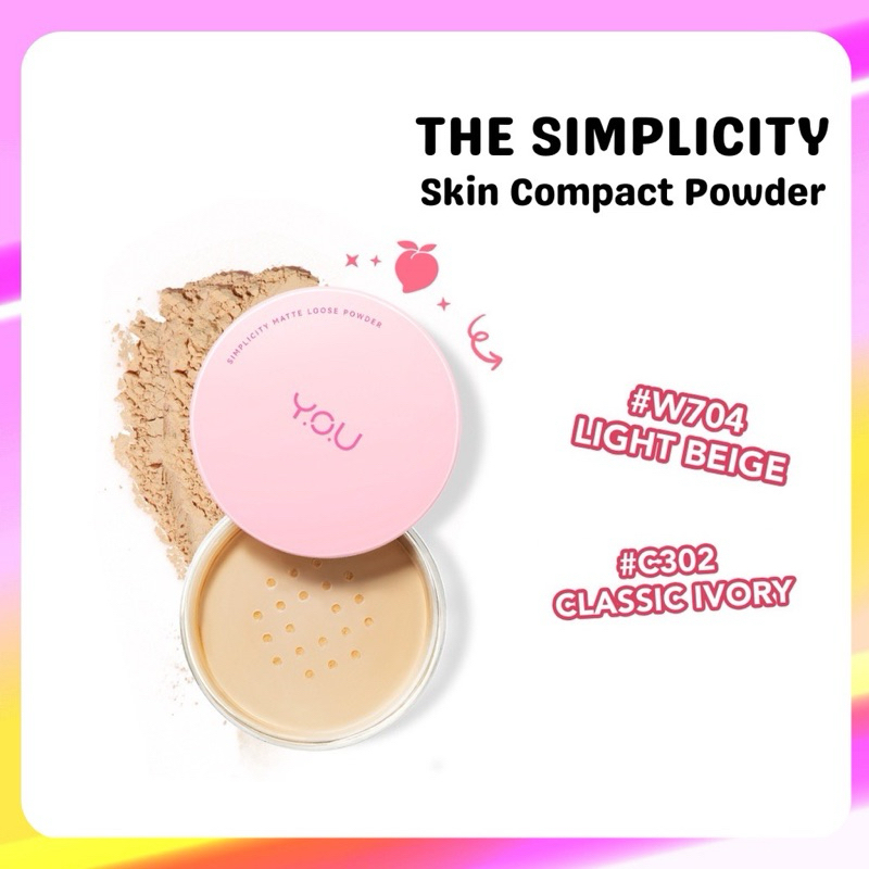 You The Simplicity Perfect Matte Loose Powder | Bedak Tabur