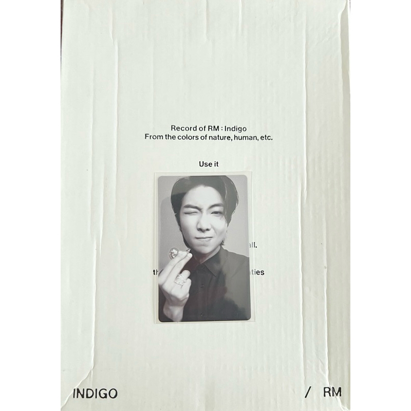 Photocard RM Indigo