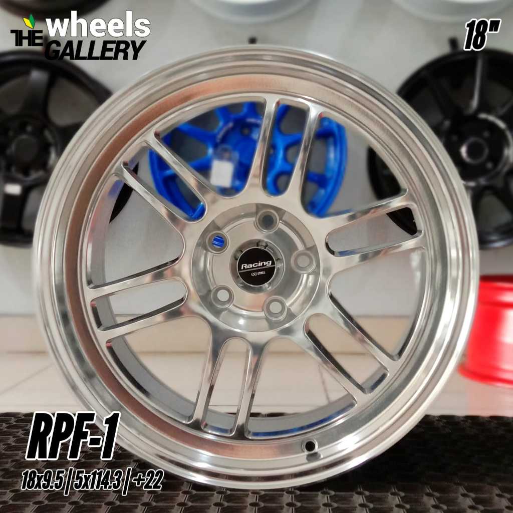Velg Mobil JF Luxury RPF-1/Kana 18" 5x114.3 By JF Luxury - High Polish Mirror