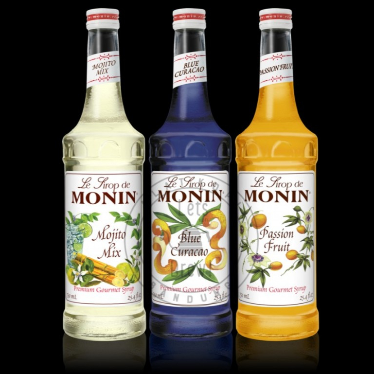 

Monin syrup coklat hazelnut vanila sirup 700 ml ori distributor halal topping minuman sirop