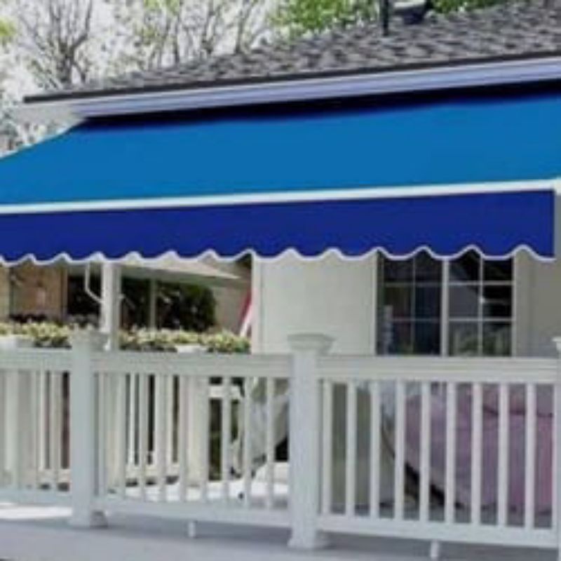 kanopi kain    melengkung minimalis