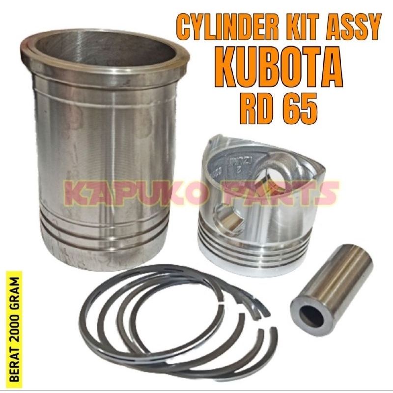 RD 65 CYLINDER KIT ASSY MESIN DIESEL KUBOTA 6.5 PK