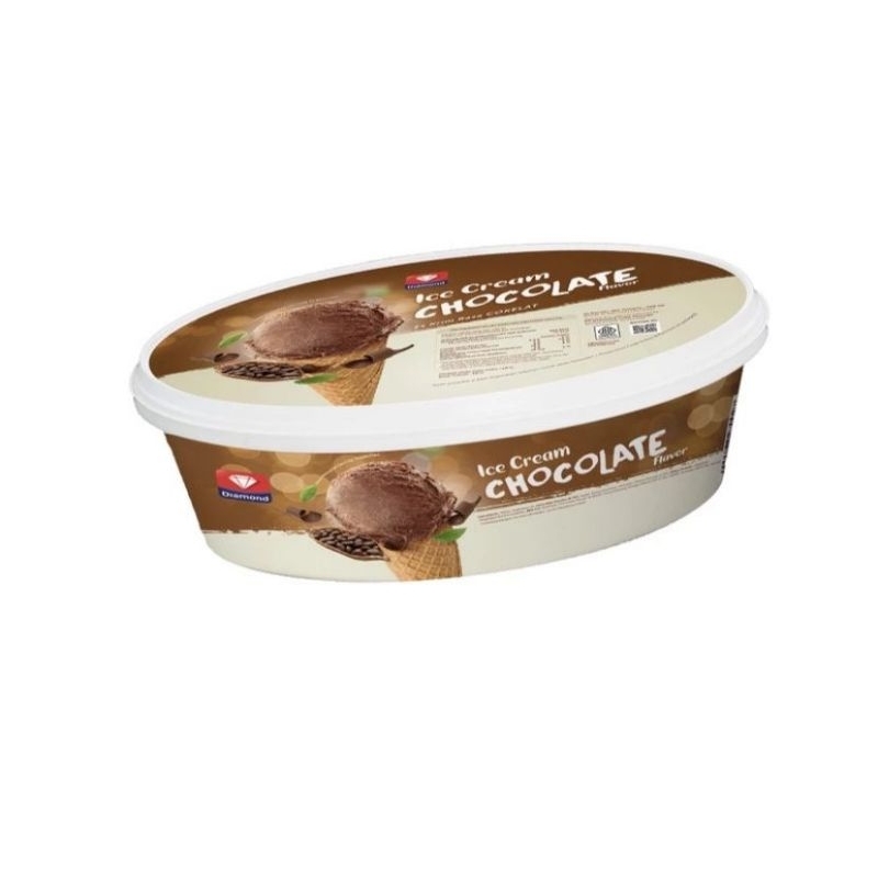 

es krim diamond coklat 700 ml