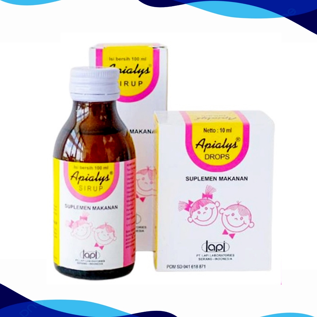 Grosir Apialys Suplemen Makanan Anak Bayi Multivitamin