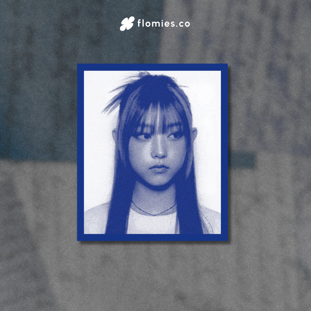 ID Photo Sticker - Haerin NewJeans  - Vinyl Sticker K-Pop