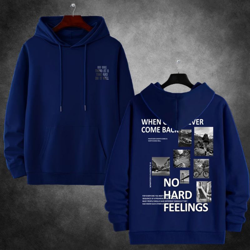 Jaket Sweater Hodie Polos Hitam Ori Pria Terbaru 2024 Kekinian Hoodie Distro Pria Streetwear Origina