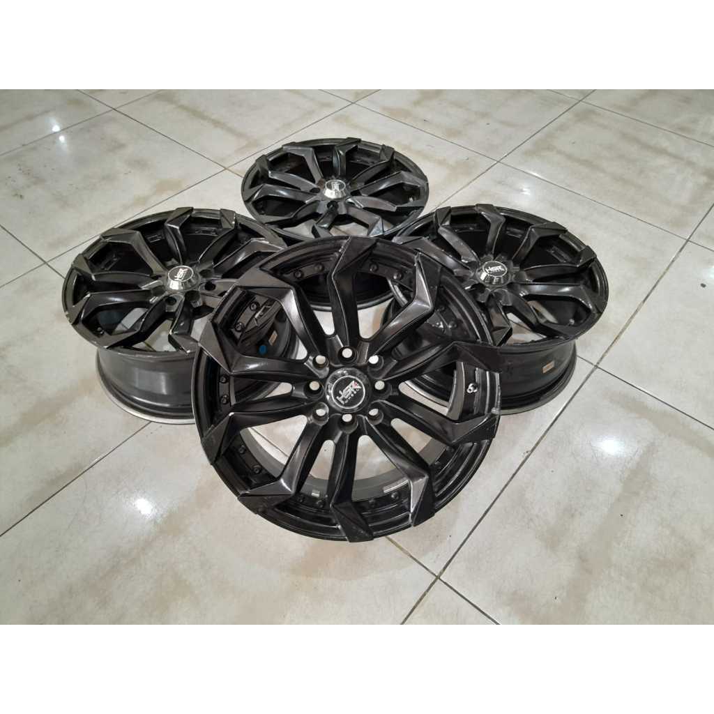 VELG MOBIL SECOND LABANG HSR R16 X7 8X100/114,3 ET38 BLACK