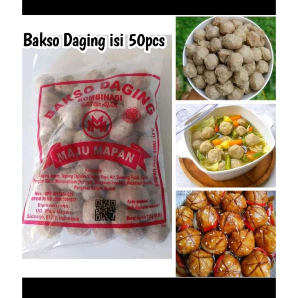 

bakso sapi mix murah maju mapan isi 50