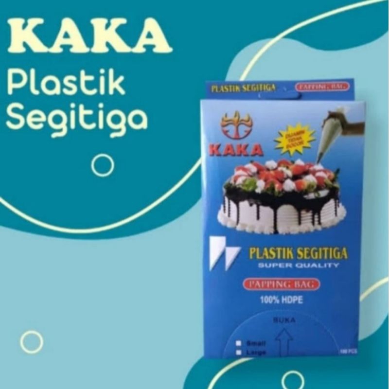 Plastik Segitiga kaka /plastik segitiga Apel / piping bag untuk menghias kue