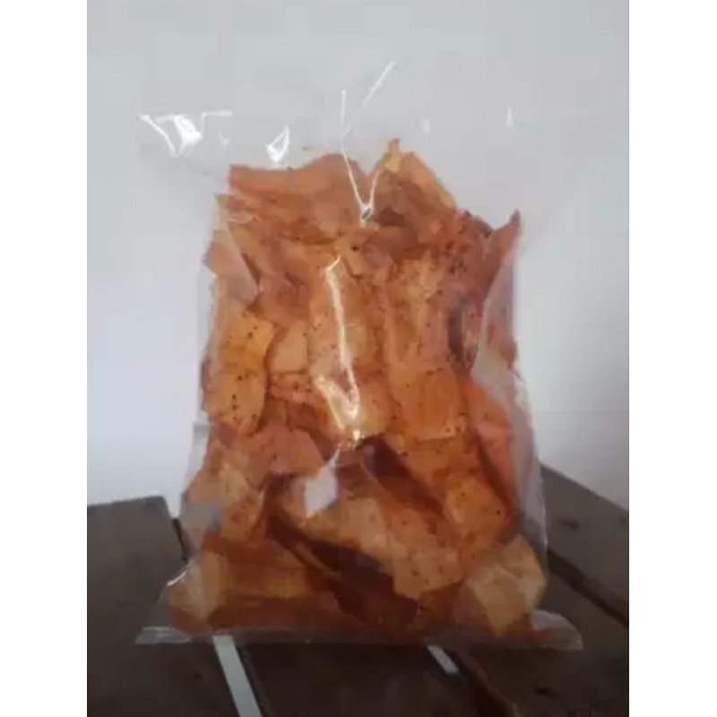 

keripik Singkong pedas 250 gr