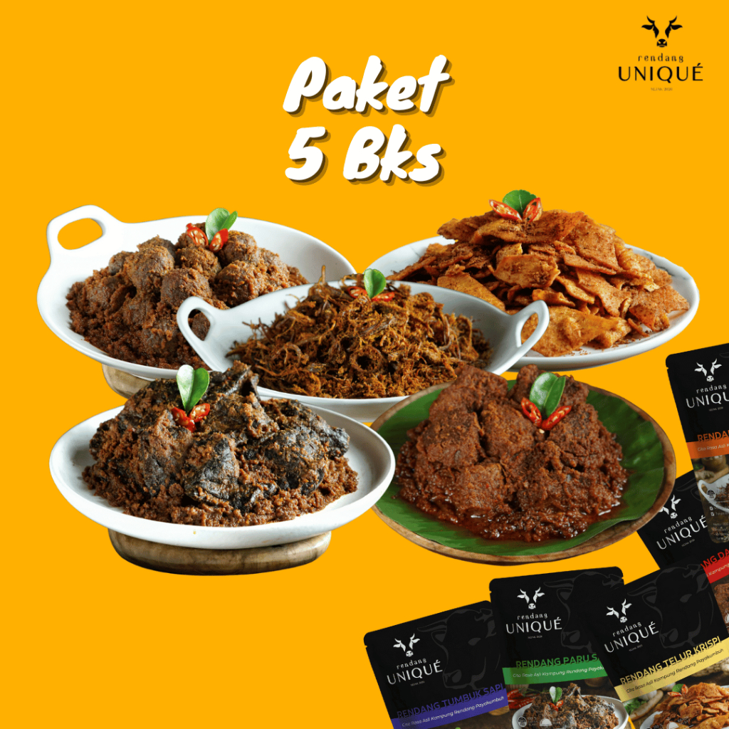

Rendang Unique Beli 5 Bks Semua Menu / Ekonomis