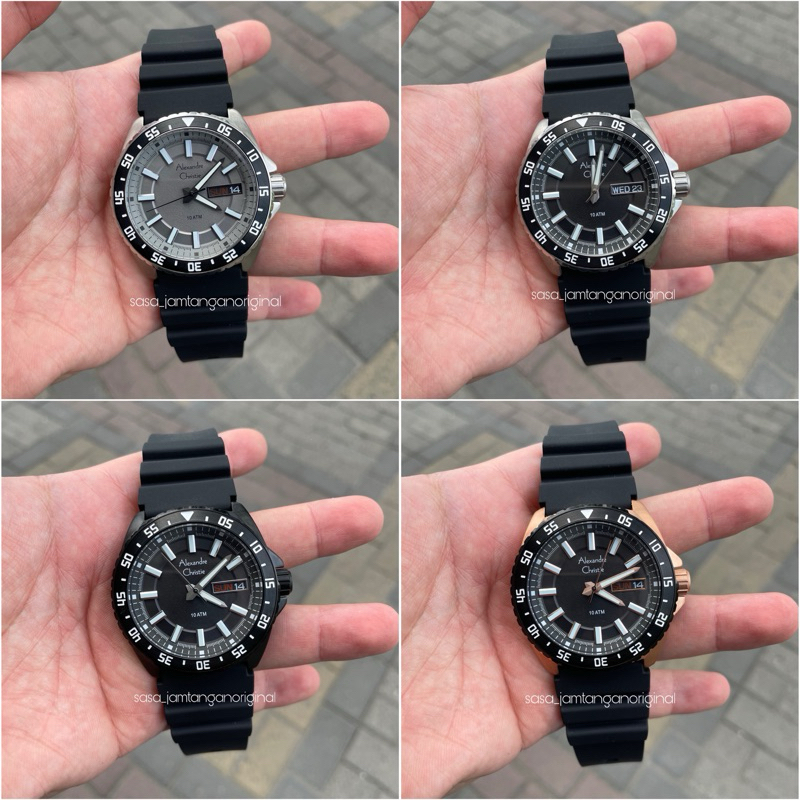 Jam Tangan Alexandre Christie Ac 6541 Original Pria