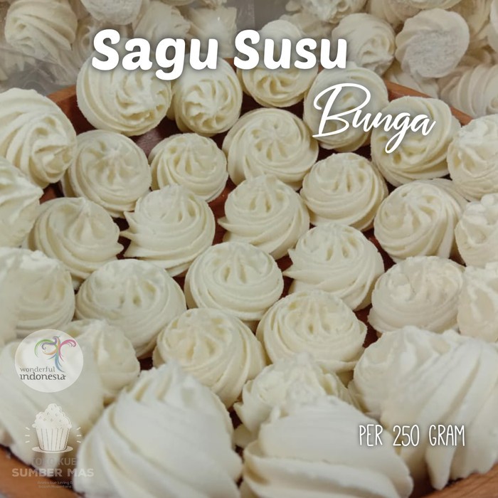 

RB SAGU SUSU BUNGA 250 GR / SAGU SUSU SPESIAL / SAGU KEMBANG
