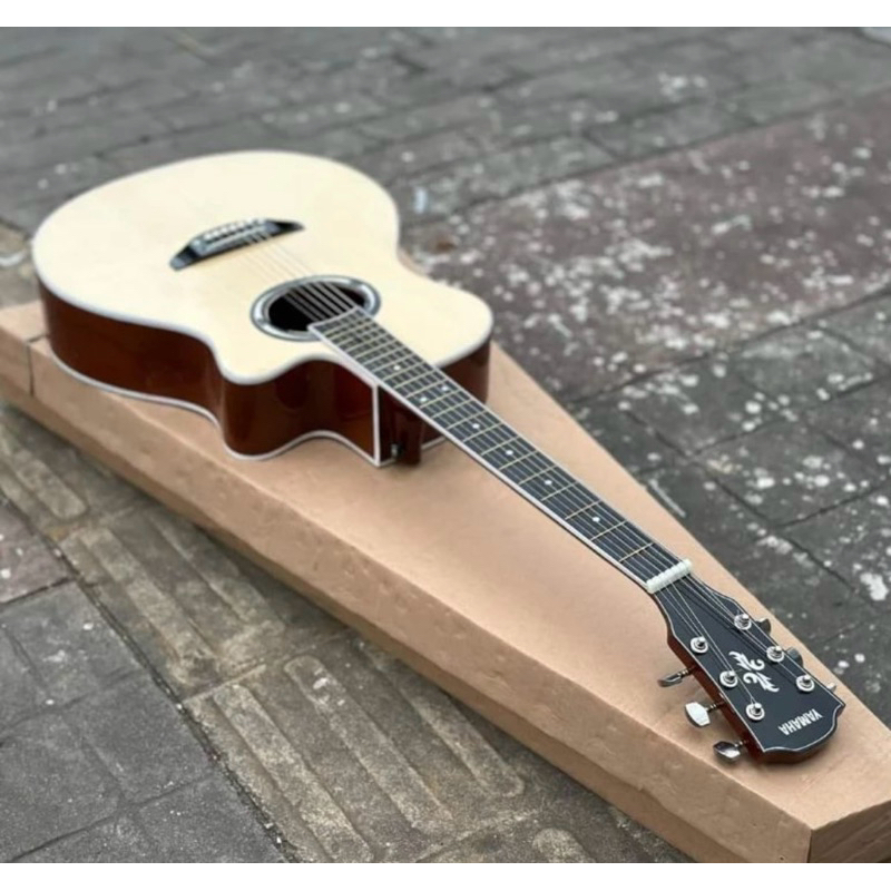 GITAR AKUSTIK NATURAL TANAM BESI