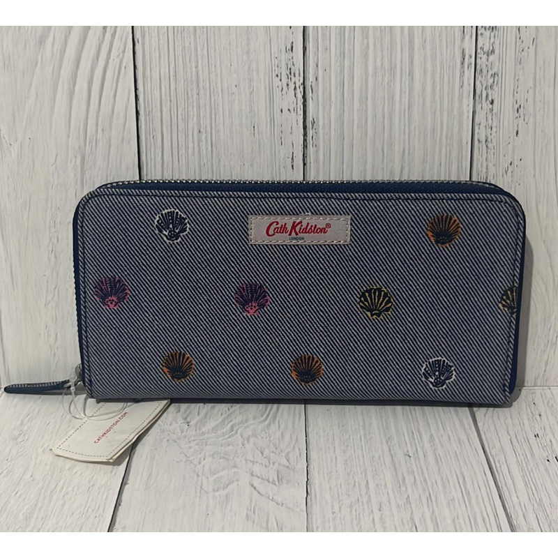 like new cath kidston continental long wallet preloved