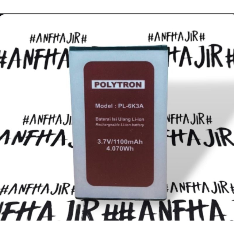 BATRE BATERAI POLYTRON PL-6K3A PL-6K3 C281 C28A C287 C289 BATRAI BATTERY PL6K3A ORIGINAL 1100mAh