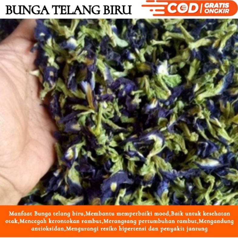 

Seller Bunga telang kering 1kg 8