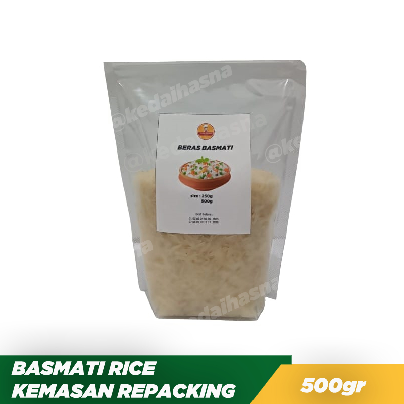 

Beras Basmati Premium 500g Kemasan Repack