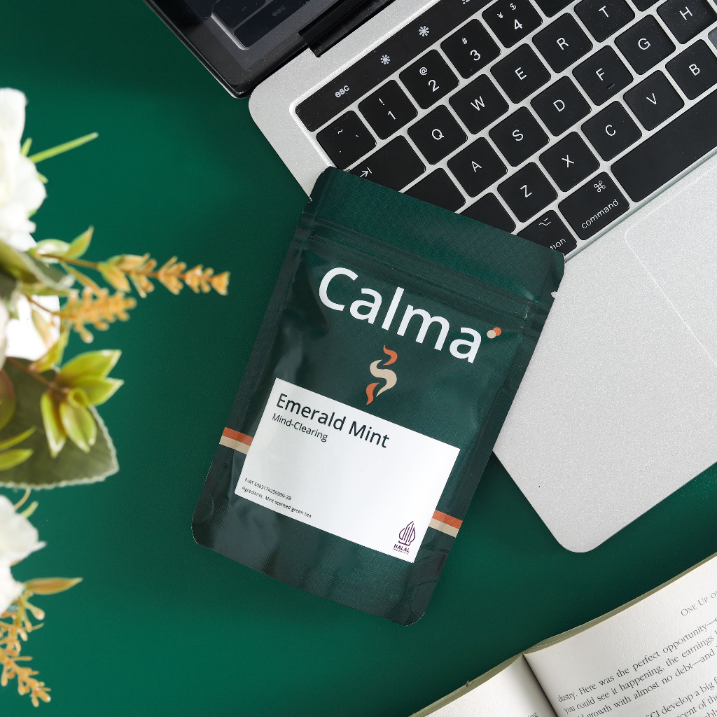 

Calma Emerald Mint Artisan Tea Package