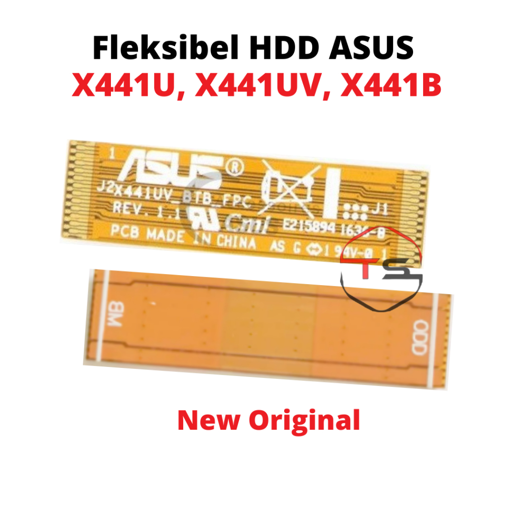 Kabel Fleksibel HDD Hardisk Asus X441 X441U X441UV X441B X441BA X441UR