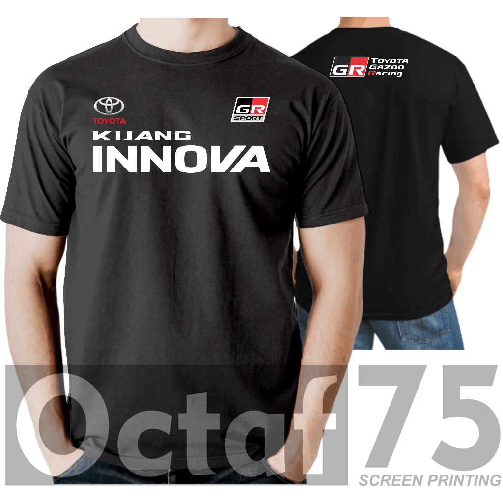 Kaos INNOVA GR SPORT Baju Automotive