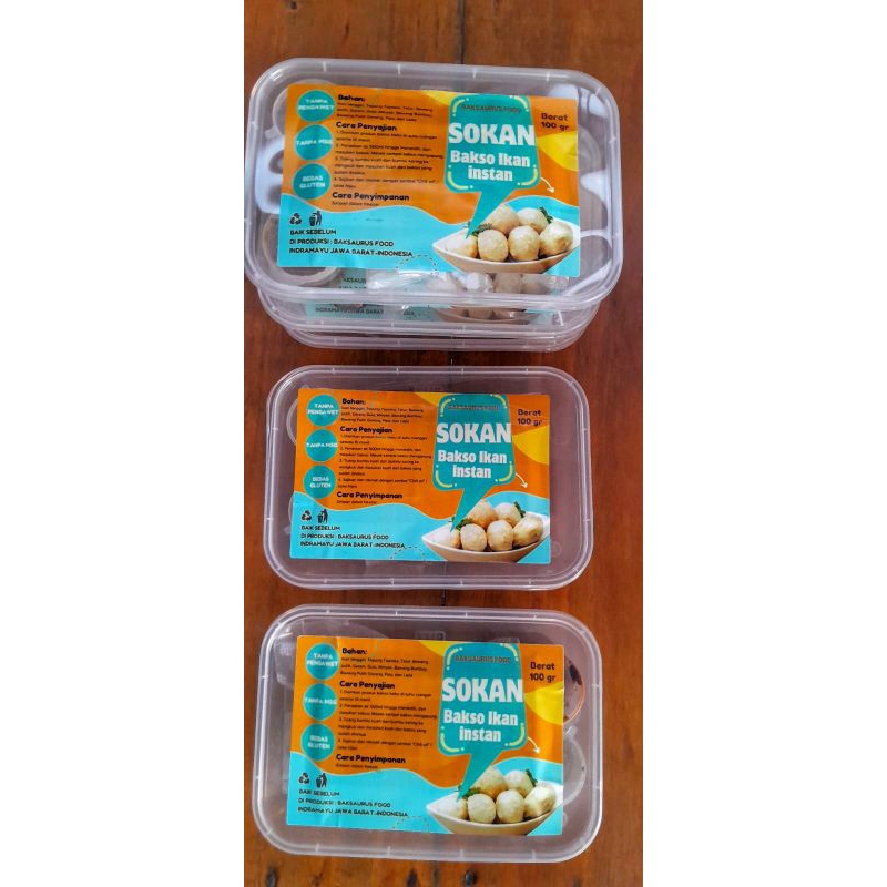

Bakso Ikan Tenggiri Instan