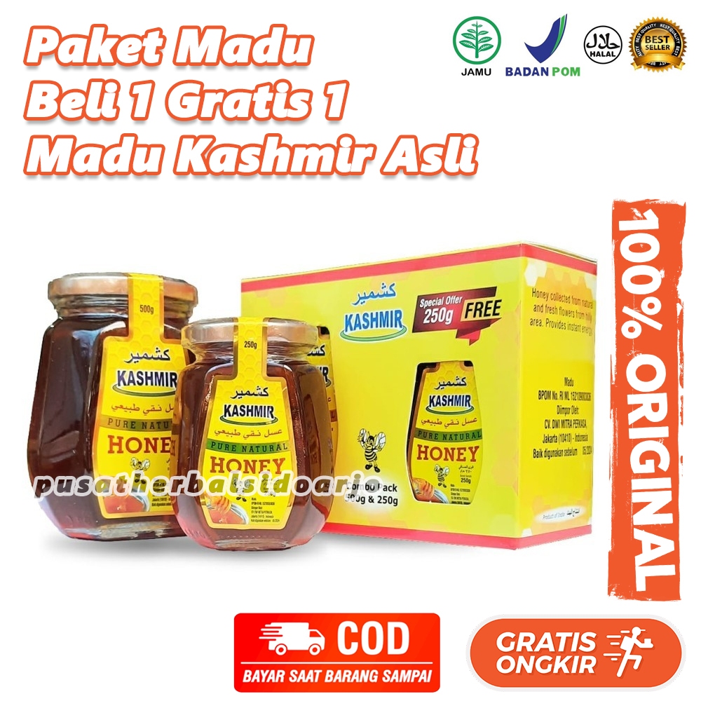 

Madu Kashmir Paket 500gr Free 250gr Kashmir Combo Pack 500 Gram Plus 250 Gram Madu Premium Honey Import Kashmir India Pakistan Madu Kasmir Promo Madu Kashmir Madu Asli Original Raw Honey Madu Pohon Sidr Nektar Bidara