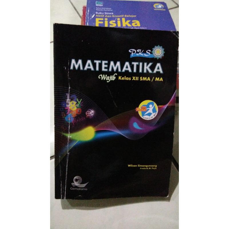 

[Preloved] Buku Paket PKS Matematika Wajib SMA Kelas 12 Gematama