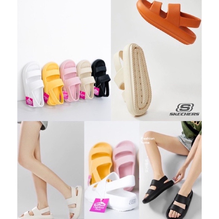 KODE L36I Sandal Skechers Wanita Sandal Skechers Slip On Sandal Skechers Eva Pyhlon