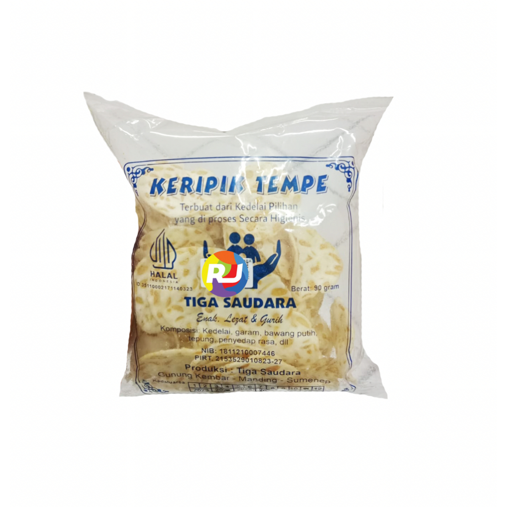 

Keripik Tempe 3 Saudara Asal Sumenep 90gr