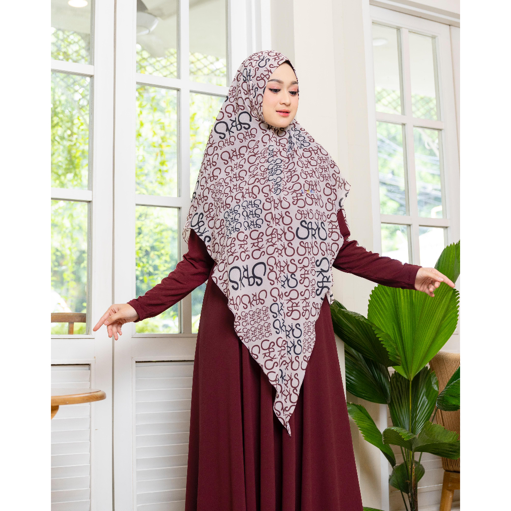 khimar Syari Adha Series dari Sarkis