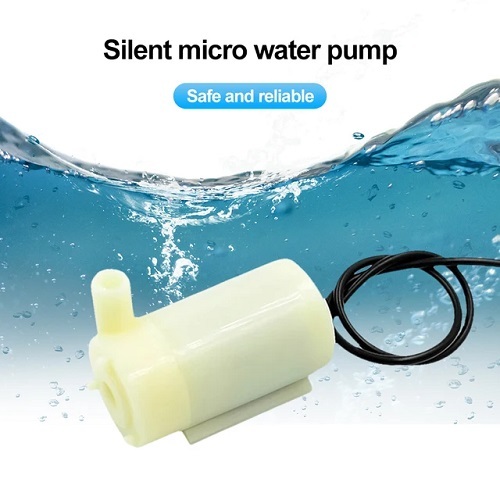 Pompa Celup DC 6V Pompa Air Mini Micro Submersible Water Pump Pompa Air Hisap Water Pump Selang Peng