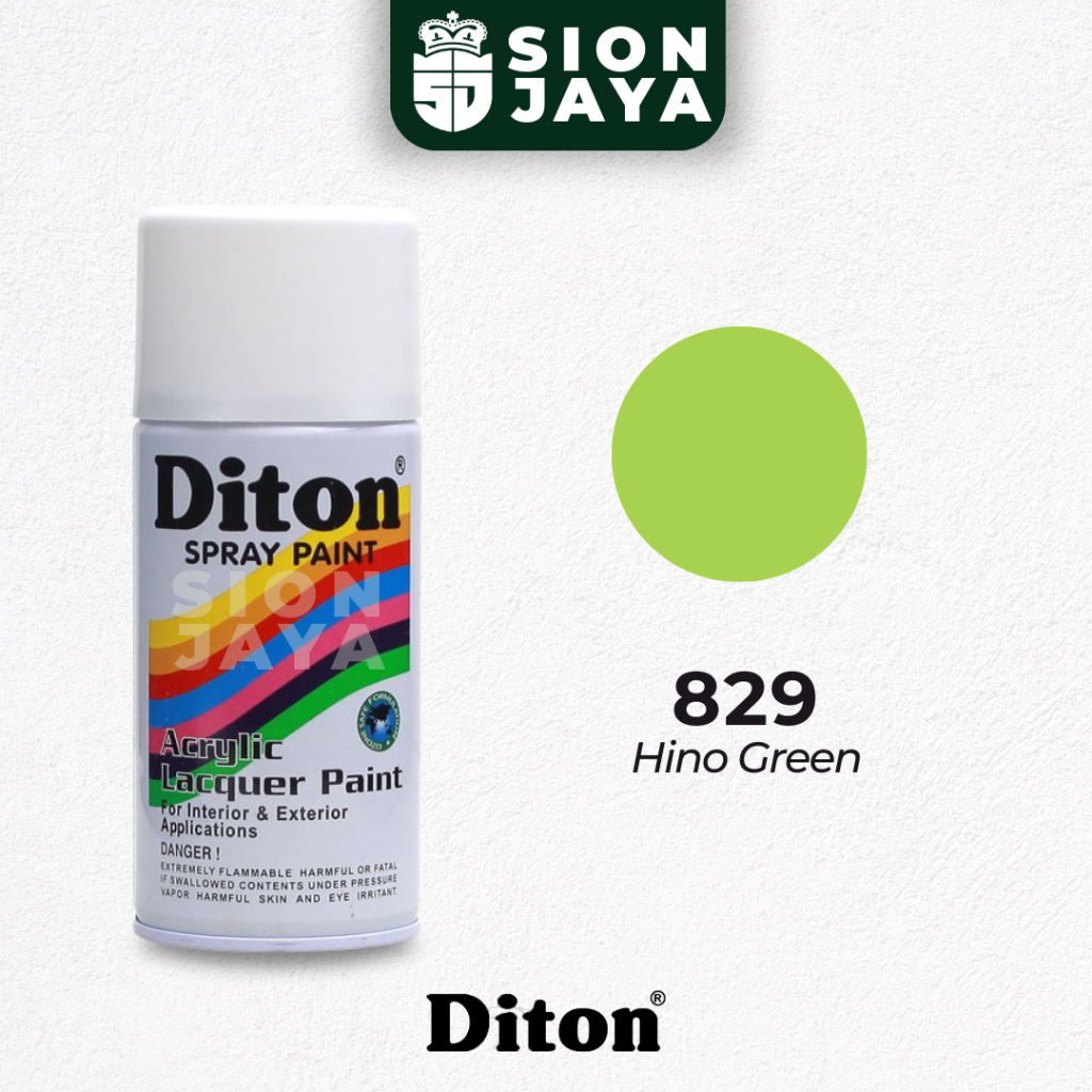 Pilox / Pylox / Cat Semprot Diton 300ml Hijau Ijo Muda 829 Hino Green