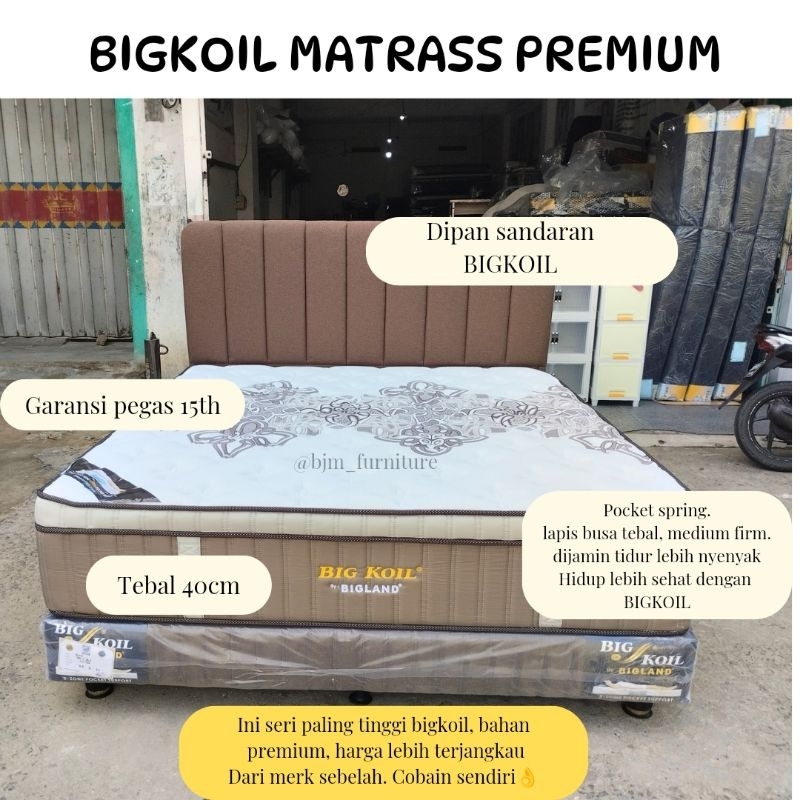 SPRINGBED PREMIUM BIGKOIL PARADISE LAMPUNG