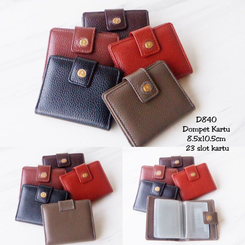 Dompet Kartu Papillon wanita leather D840