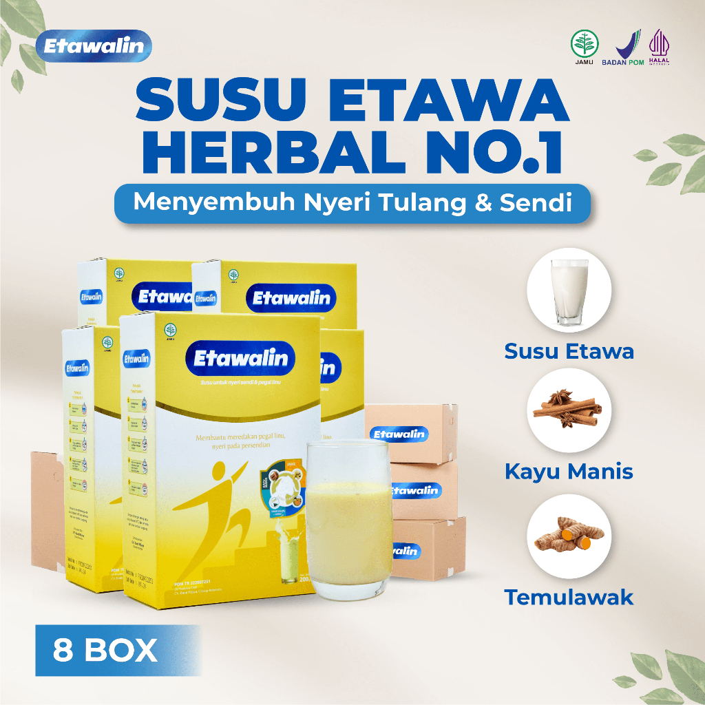 

Etawalin Susu Etawa Herbal Nyeri Sendi Original 8 Box