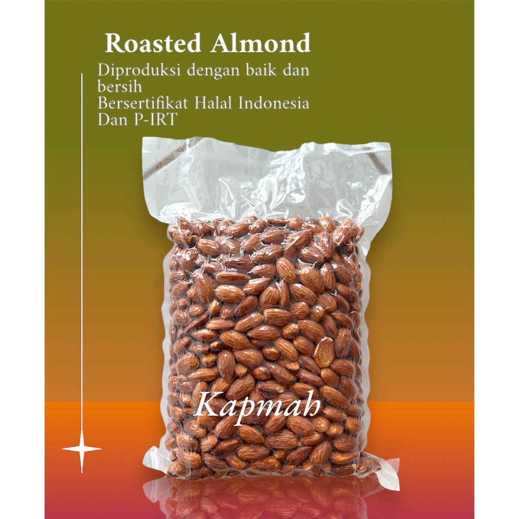 

Roasted Almond 500Gram - Kacang Almond Panggang 500Gram