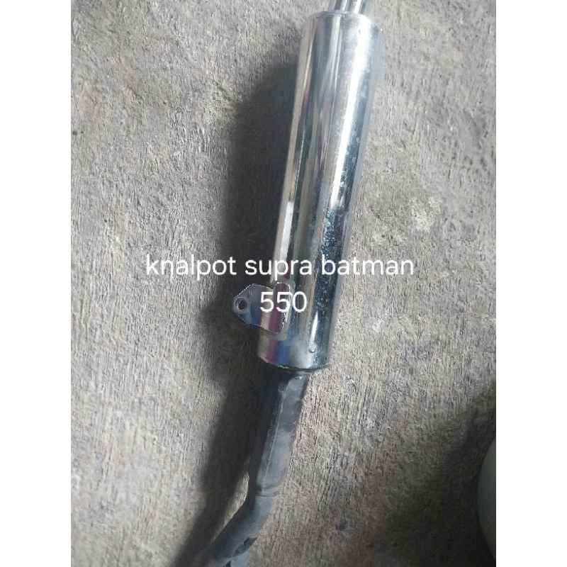 knalpot supra batman