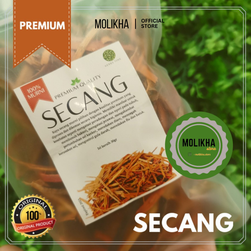 

Secang Serut Premium 30gr Kayu Secang Murni Asli Herbs Time