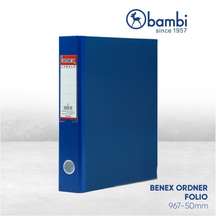 

Odner Folio small 5 cm Benex labela 967 (1 karton/dus = 12 pcs)