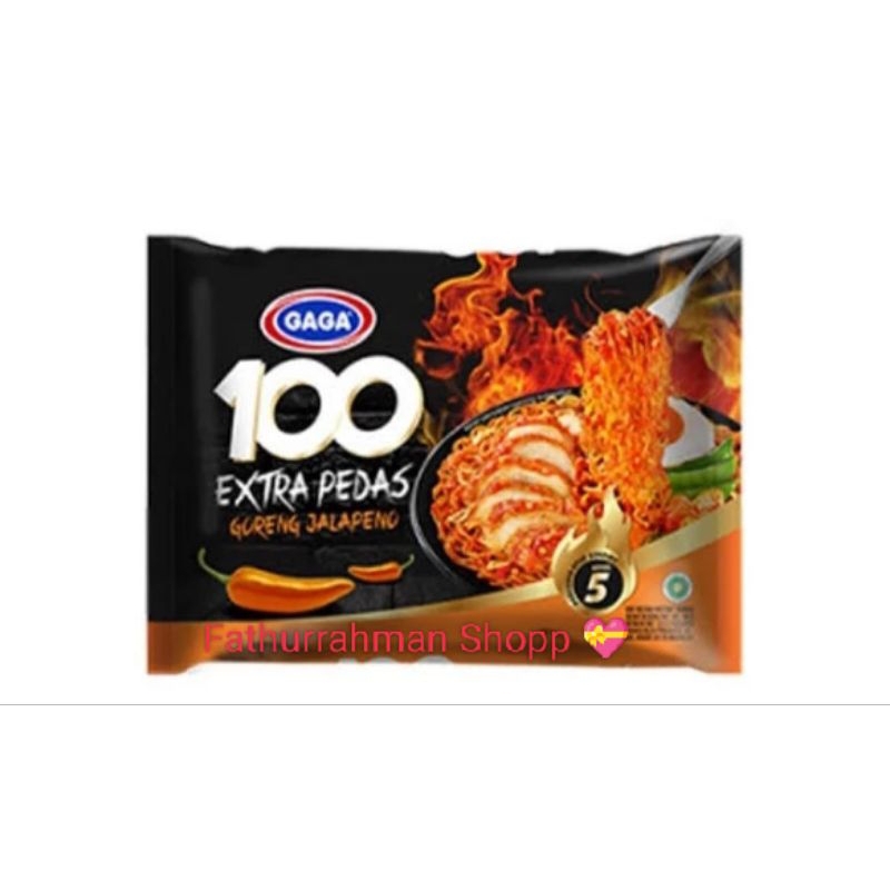 

Mie Goreng Jalapeno Gaga Ektra Pedas / Mie Gaga 100