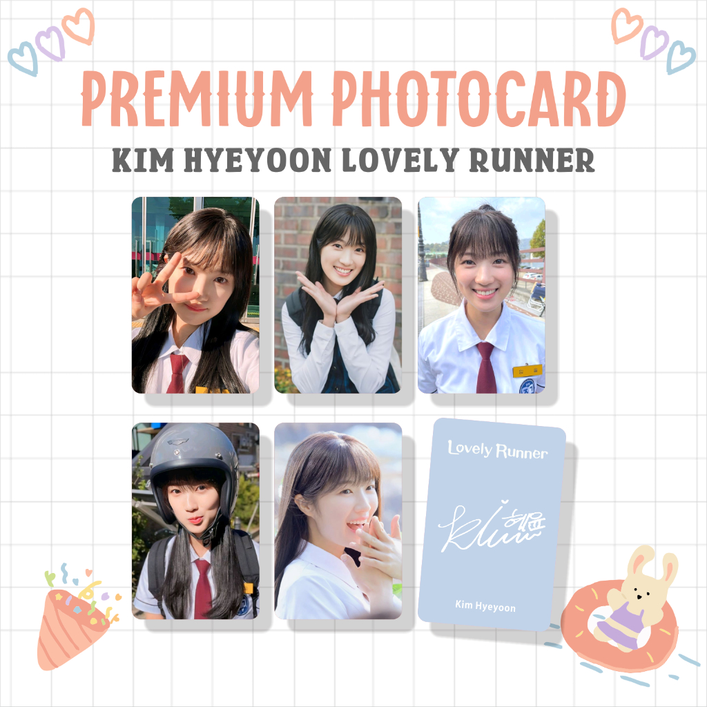PHOTOCARD PC Pahe KIM HYEYOON IM SOL Lovely runner