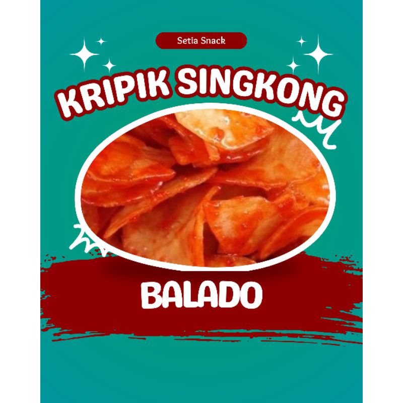 

Kripik Singkong Sambal Balado