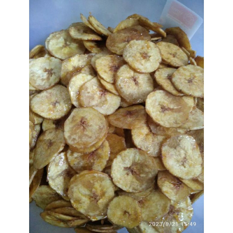 

keripik pisang manis, 500g