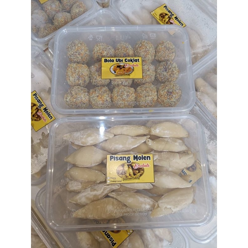 

Molen, Cireng Ayam Suwir, Bola Ubi Coklat