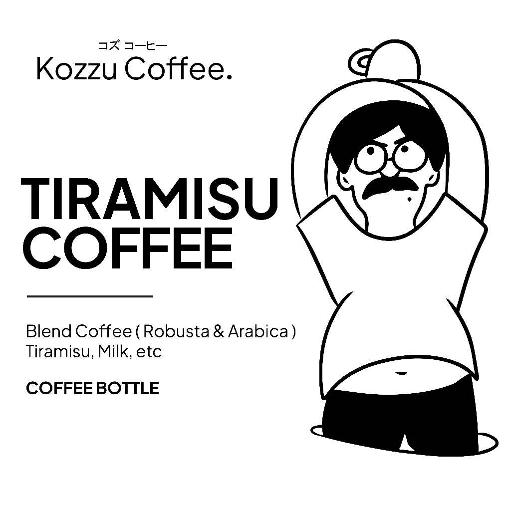 

Tiramisu Coffee ( 250ml ) Coffee Bottle