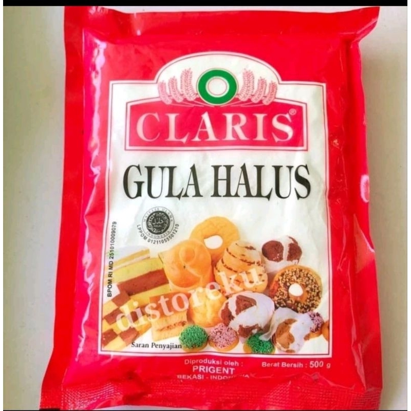 

gula halus claris 250gr