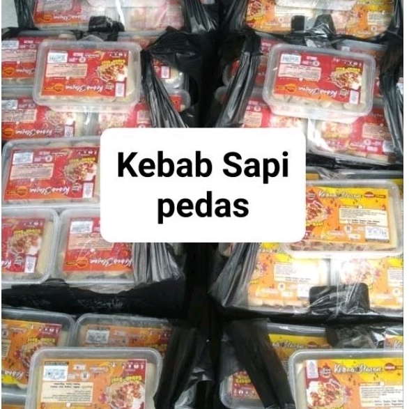 

kebab Sapi pedas frozen