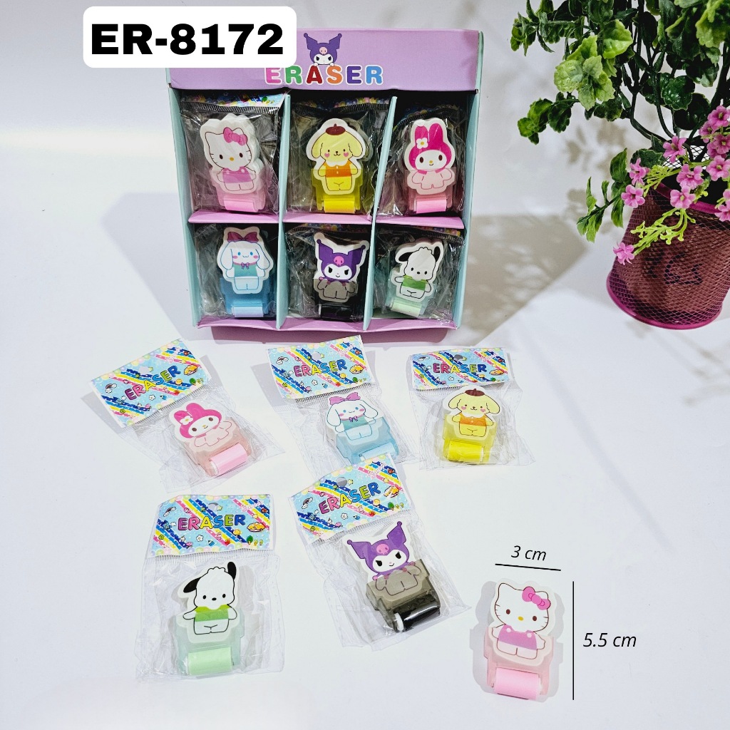 

SOS Penghapus YT +Roller / Penghapus Pensil / Eraser